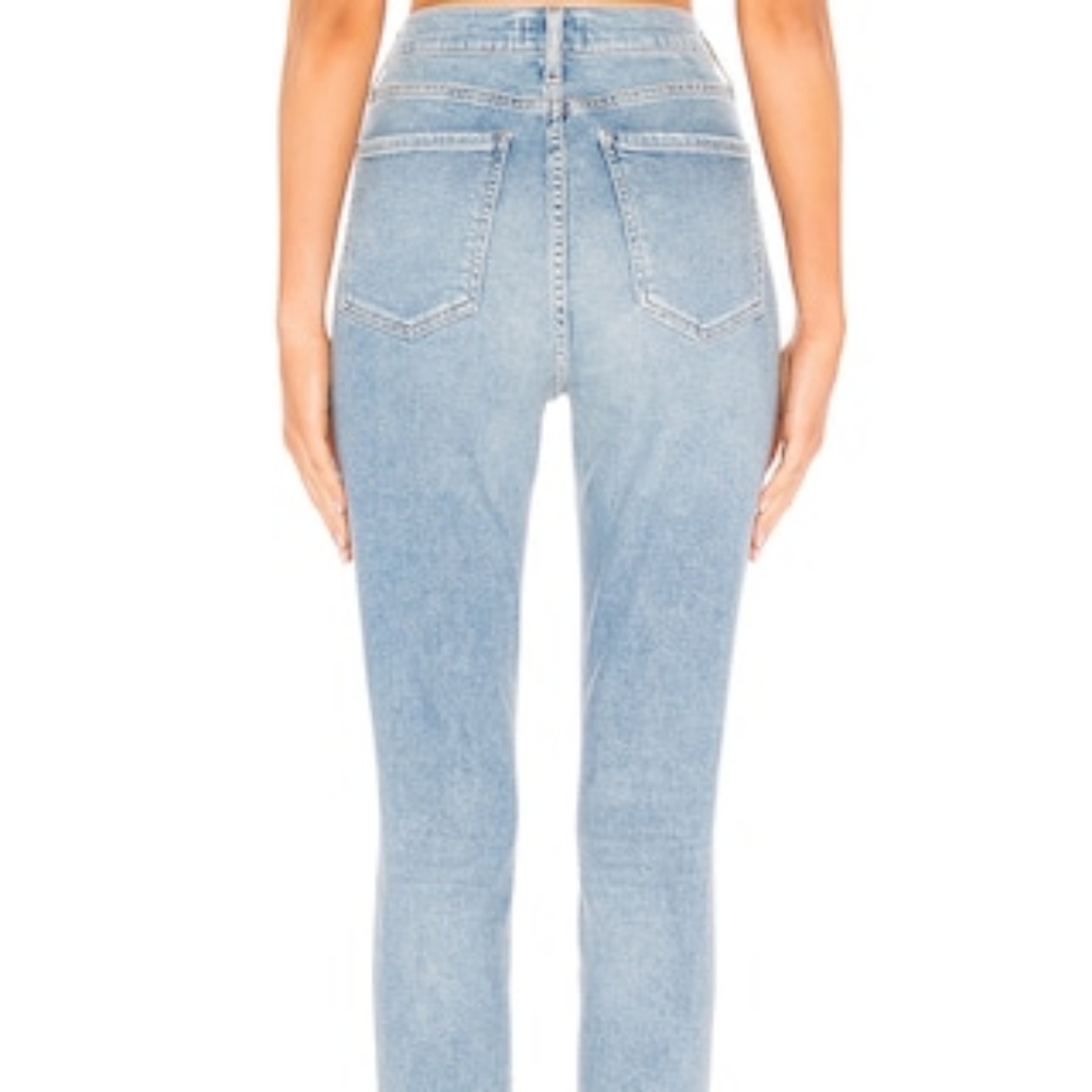 agolde nico high rise slim fit in jeans in embark size 25 nwot - Picture 4 of 9
